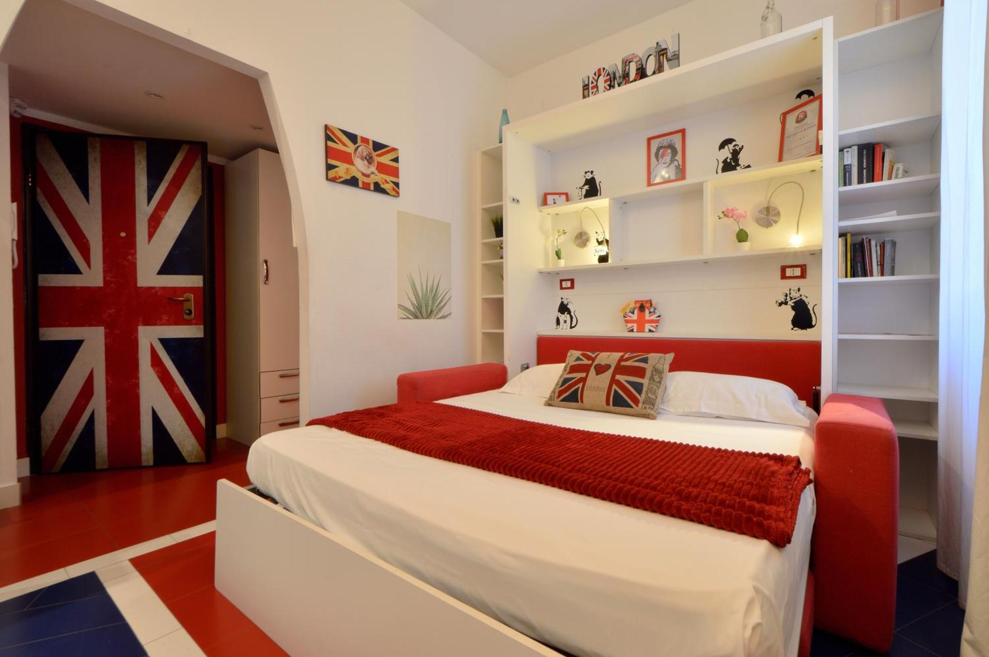 Appartement Bellissimo Mini Deluxe Di Design E A Tema Inghiterra - Potente Wi-fi Ottimo Il Collegamento Con Aeroporto Di Malpensa E Rho Fiera, Vicino A 3 Linee Metropolitane *